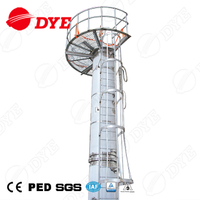 1000L-20000L ASME Дистилляционная колонна под давлением, дистилляционная колонна для спирта, многофункциональная дистилляционная башня
